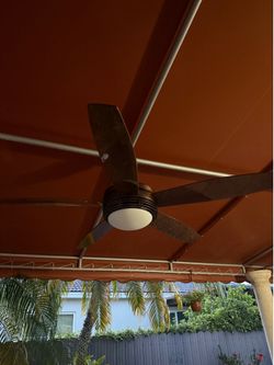 Two outdoor indoor Ceiling Fans - $60