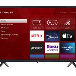 TCL 32-Inch Smart TV With Roku TV