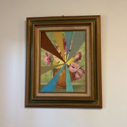 Mid Century Painting For Sale $80