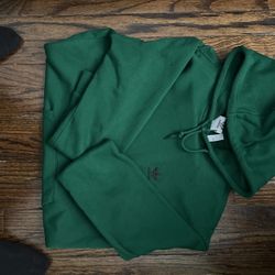 Adidas Hoodie Pine Green Men Size Medium