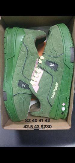 Louis Vuitton LV Trainer Sneakers Green
