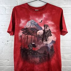 Eagle Mountain by David Penfound Vintage Red Shirt US Large Limited Edition Rare