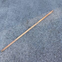 Vintage Stanley No. 510 Wood Brass Slide Extension Ruler Measure 10' Foot Long