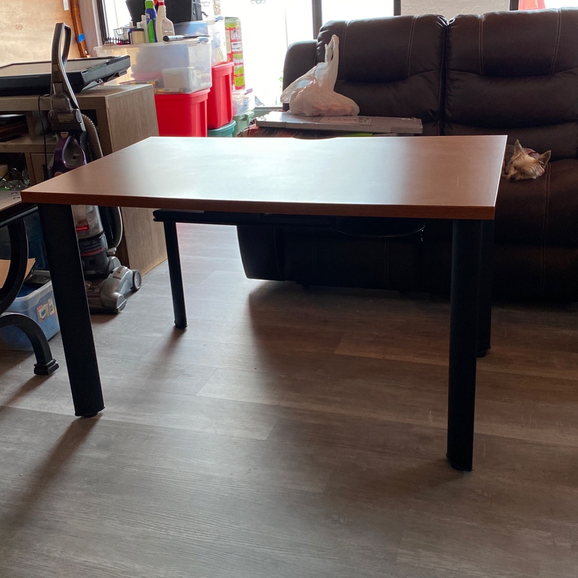 Computer Desk, Oak Color, 29”W x 48” L x 24” H