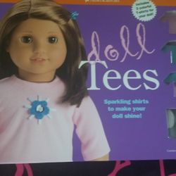 American Girl Doll Tees Set New