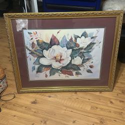 Large Floral Watercolor Print