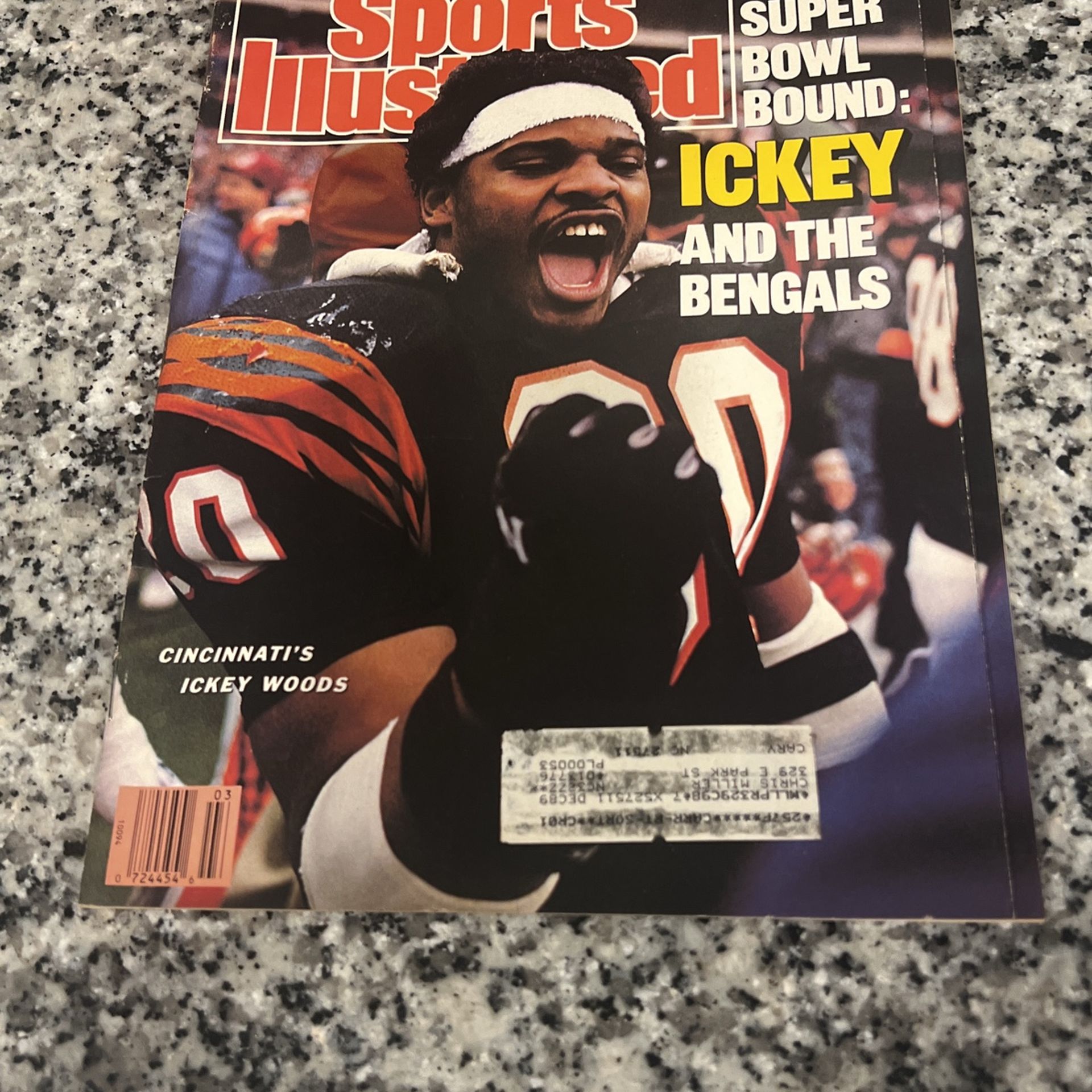 Sports Illustrated 1989 Ickey&The Bengals