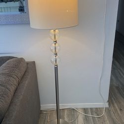 Silver Lamp Needs New Shade
