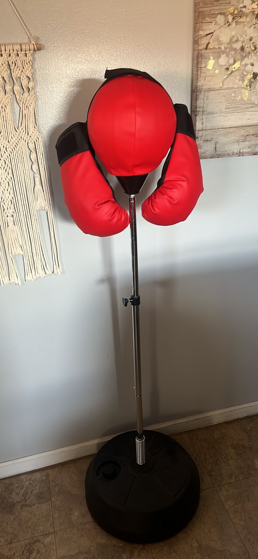 Punching Bag + Gloves