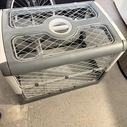 Diggs Dog Cat  Crate Used For Small Medium Large Dogs Size Adjustable
