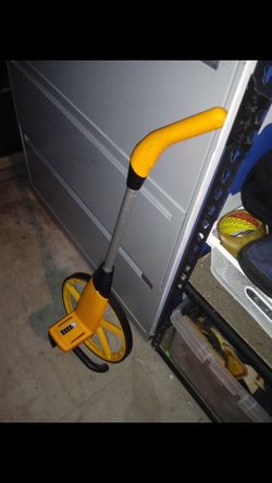 TRUMETER 5505 MEASURE METER TRUNDLE MEASURING WHEEL DISTANCE LENGTH SURVEYOR
