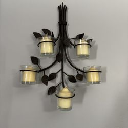 Wall decor Set Of 2 candle Votive Holder