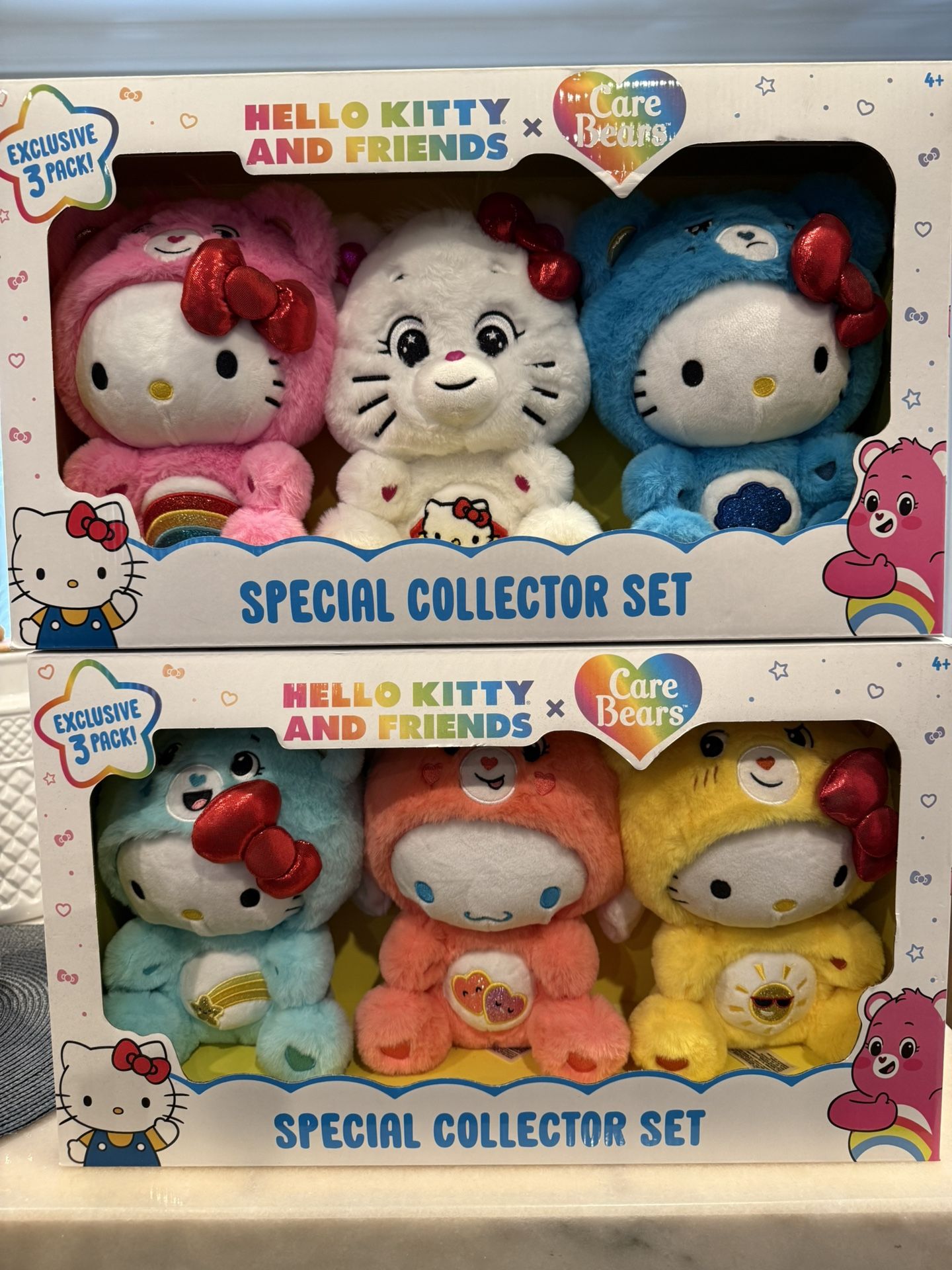 Hello kitty And Friends Care Bear Set