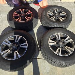 Set Of 4 Tires With Rims