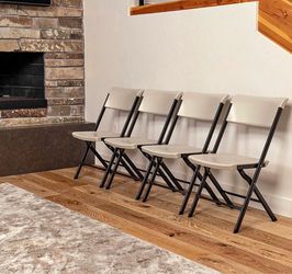 Lifetime Commercial Folding Chair 4-pack