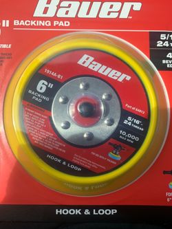 DA Palm Orbital Sander Pad  6”