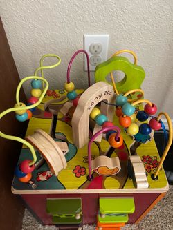 Zany Zoo Wooden Activity Toy