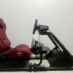 Racing Simulator/ Gaming Steering Wheel Setup – Fully Loaded!