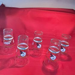 Miami Dolphins NFL Glasses