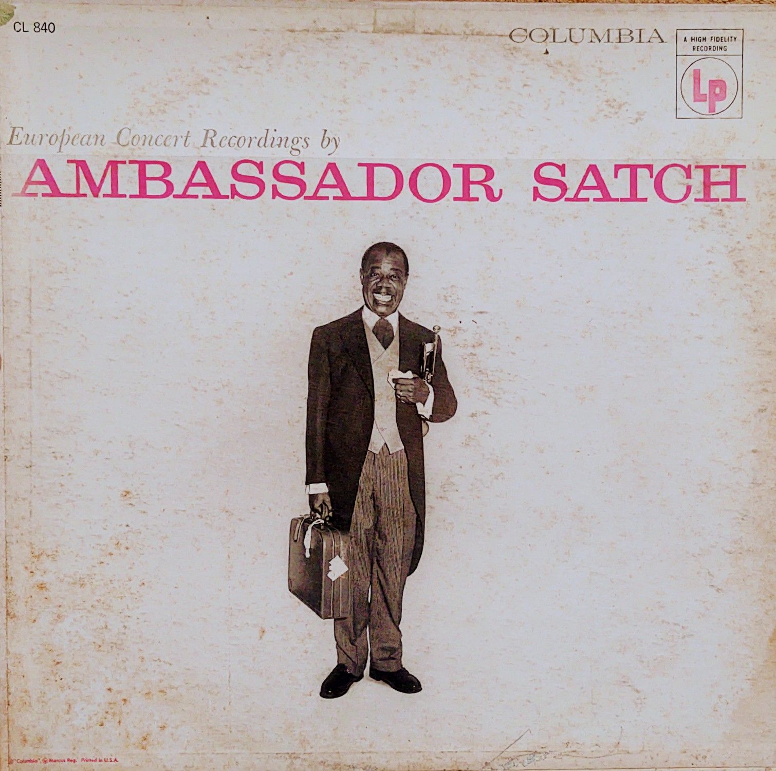 Louis Armstrong Ambassador Satch Vinyl LP