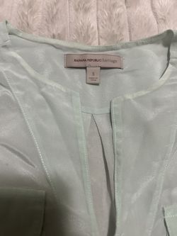 Banana Republic Minty Blouse 