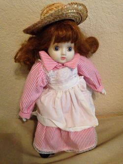 Vintage porcelain doll