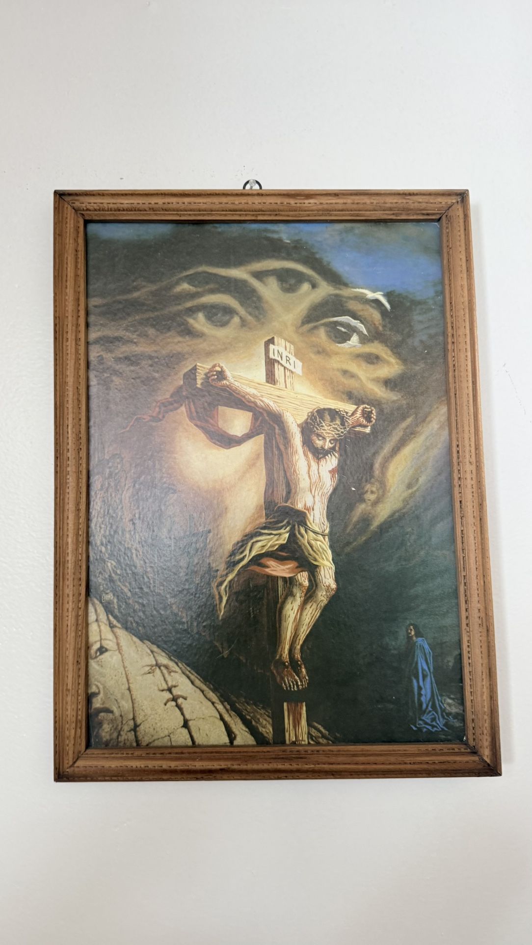 Octavio Ocampo "Calvary" Surrealism Optical Illusion Art Print