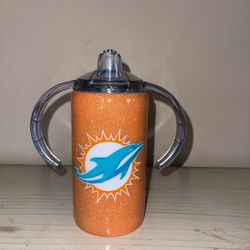 Dolphins Sippy Tumbler 