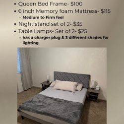 Queen Bed Set