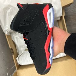 Jordan 6 Infrared Red GS🔥✅