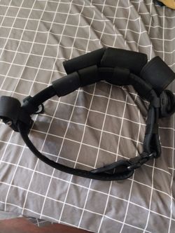 Black galls tactical security guard belt 46 inches