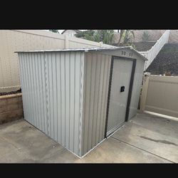 Brand New 8x6 Metal Outdoor Shed