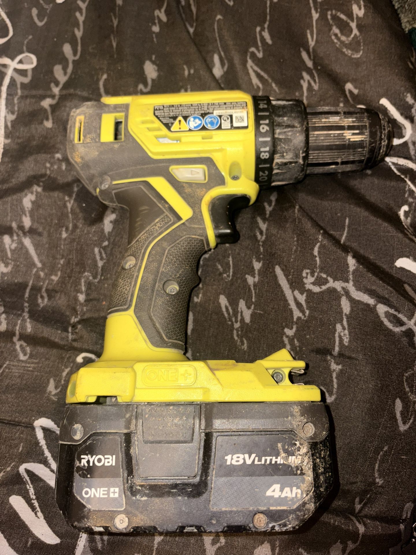 Ryobi Drill 18v Lithium