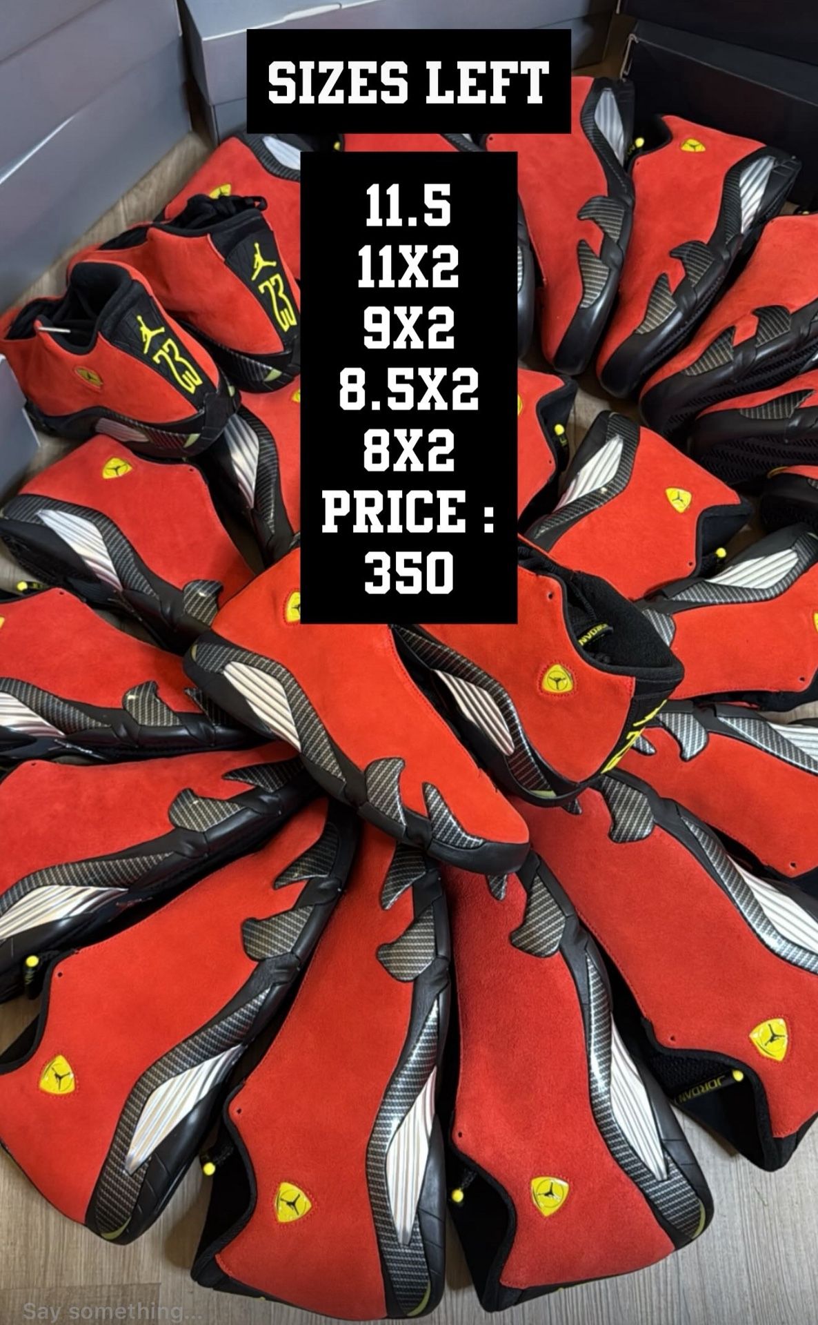 Jordan 14 Ferrari