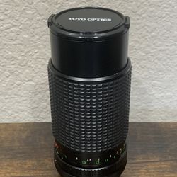 Canon Toyo Optics TOU/Five Star 75-200mm MC Auto Macro Zoom Lens 1:4.5 - MADE IN JAPAN