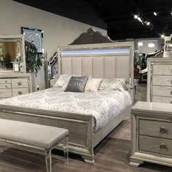 Bedroom set twin/full/queen/king/cal king same day delivery