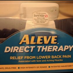 Brand New Aleve Direct Therapy
