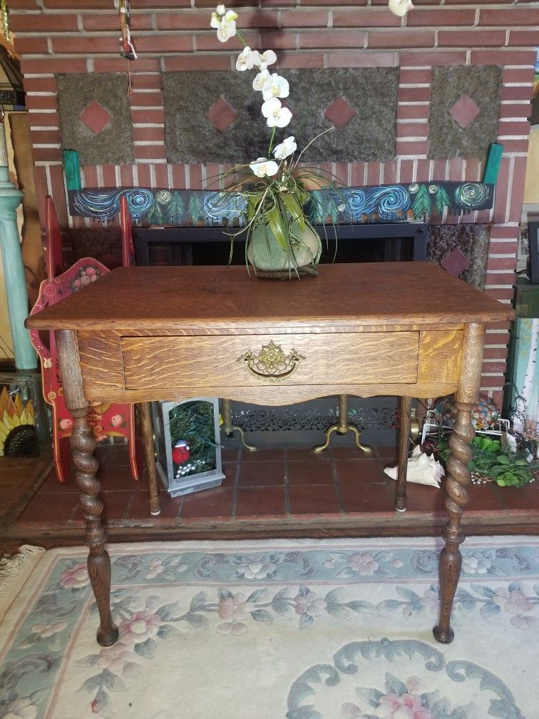 Antique Oak Desk