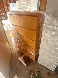 IKEA blond dresser