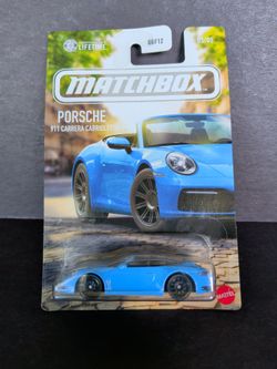 Matchbox Blue Porsche