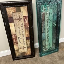 God Quote Picture Frames