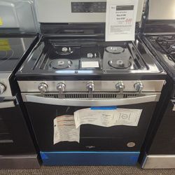 Whirpool 5 cu. ft. Gas Range with Air Fry Oven in Stainless Steel