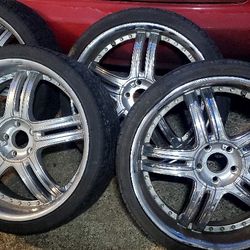 120 Obo mkw Wheels 5x114.3 Two Bent