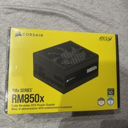 CORSAIR RM850x Fully Modular Low-Noise ATX Power Supply –