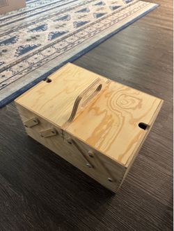 📦 IKEA KLÄMMEMACKA Wooden Desk Organizer