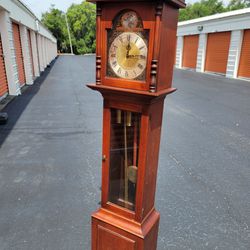 Vintage Tempus Fugit GrandFathers Clock
