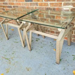 Pierre Luigi Colli Style Side End Tables