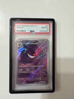 Pokemon PSA 10 Chinese Gengar