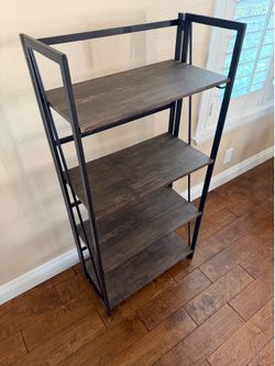 Iron Wood Bookshelf