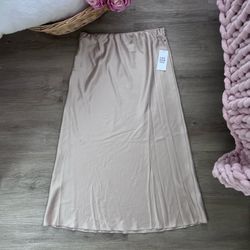Beige Skirt